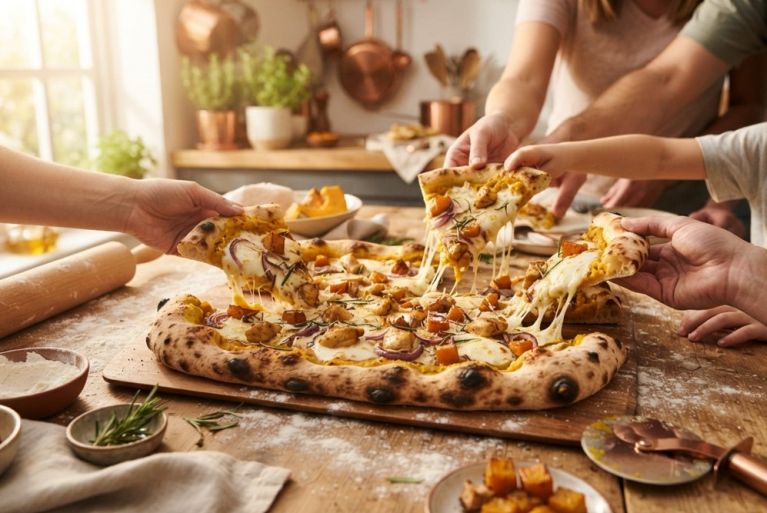 Sábado en familia: la pizza de temporada que comienza mucho antes de sentarse a la mesa